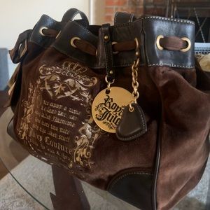 SOLD!!!!!! brown juicy couture daydreamer bag in INCREDIBLE condition ✨
